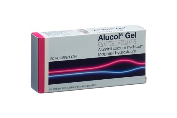 Alucol Gel susp fruit fl 130 ml