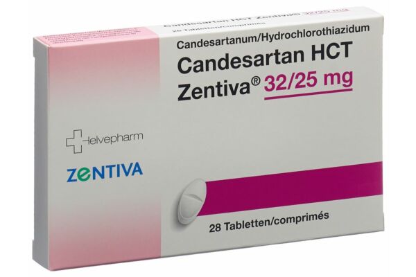 Candesartan HCT Zentiva Tabl 32/25 mg 28 Stk