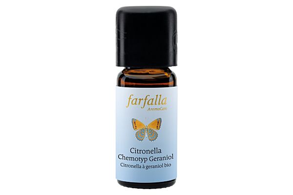farfalla Citronella Chemotyp Geraniol Äth/Öl Bio Grand Cru 10 ml