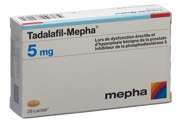 Tadalafil-Mepha Filmtabl 5 mg 28 Stk