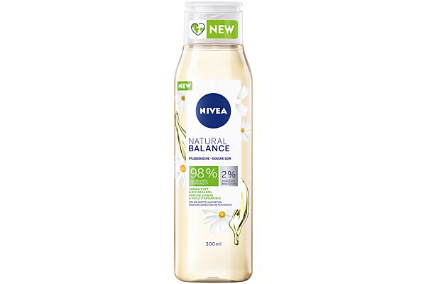 Nivea Pflegedusche Natural Balance Jasmin Duft & Bio Arganöl 300 ml