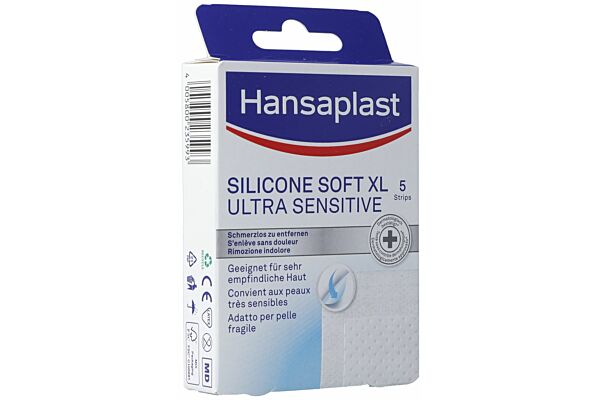 Hansaplast Pansement en silicone Large 5 pce