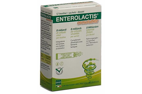 Enterolactis Orosolubile pdr 12 sach 1 g