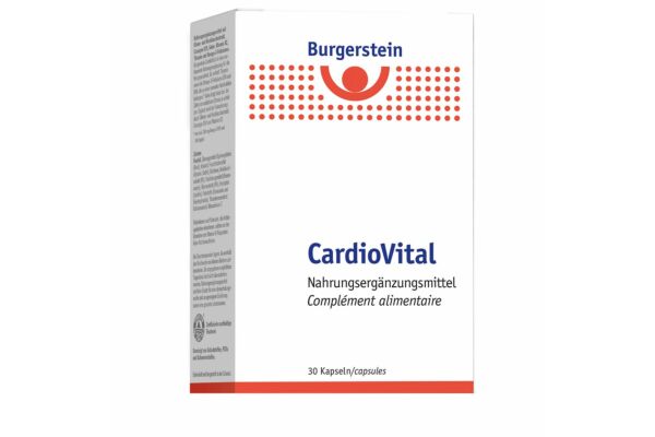 Burgerstein CardioVital Kaps 30 Stk