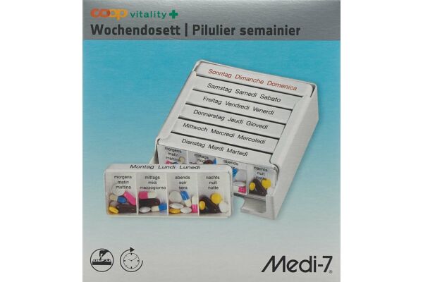 Coop Vitality Medi-7 pilulier semainier