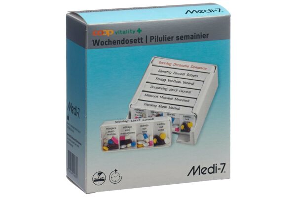 Coop Vitality Medi-7 pilulier semainier