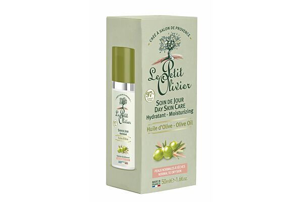 Le Petit Olivier soin de jour hydratation intense avec huile d'olive 50 ml