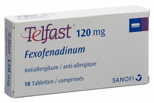 Telfast cpr pell 120 mg 10 pce