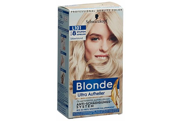 Schwarzkopf Blonde L101 Platin Aufheller Silberblond