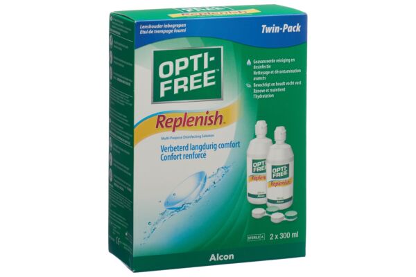 Opti Free RepleniSH solution de décontamination 2 fl 300 ml