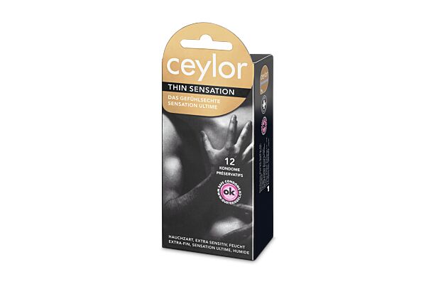 Ceylor Thin Sensation préservatif 12 pce