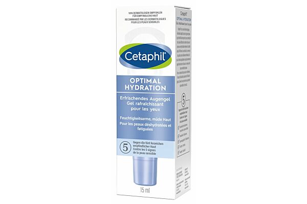 Cetaphil Optimal Hydration gel rafraîchissant pour les yeux tb 15 ml