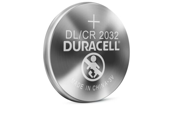 Duracell Batterie CR2032 3V Lithium B2 XL 2 Stk
