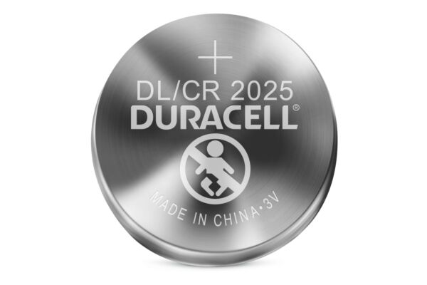 Duracell Batterie CR2025 3V Lithium B2 XL 2 Stk