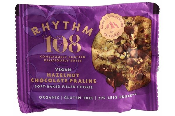 RHYTHM108 Hazelnut Chocolate Praline Soft Baked Filled Cookie 50 g