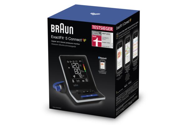 Braun ExactFit 5 Connect Blutdruckmessgerät BUA 6350