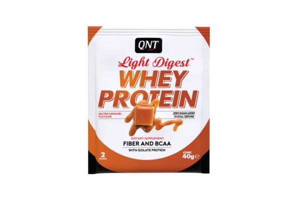 QNT Light Digest Whey Protein Salted Caramel Btl 40 g