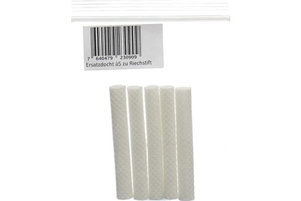Aromalife Baumwoll-Ersatzdochte für Riechstift Alu 5 Stk