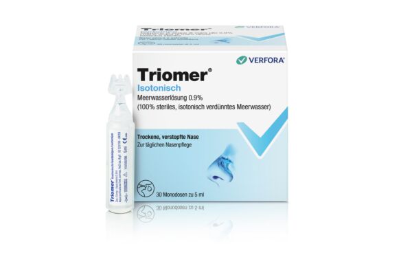 Triomer sol isotonique 30 monodos 5 ml