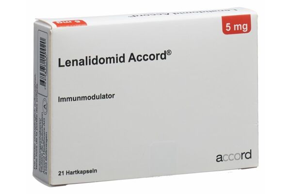 Lenalidomid Accord Kaps 5 mg 21 Stk