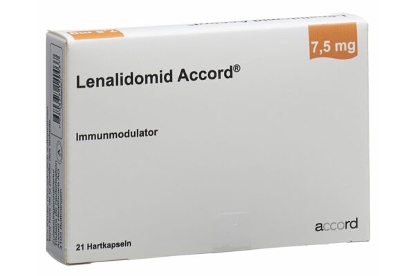 Lenalidomid Accord Kaps 7.5 mg 21 Stk