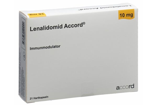 Lenalidomid Accord Kaps 10 mg 21 Stk
