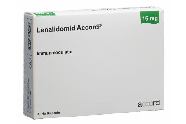 Lenalidomid Accord Kaps 15 mg 21 Stk