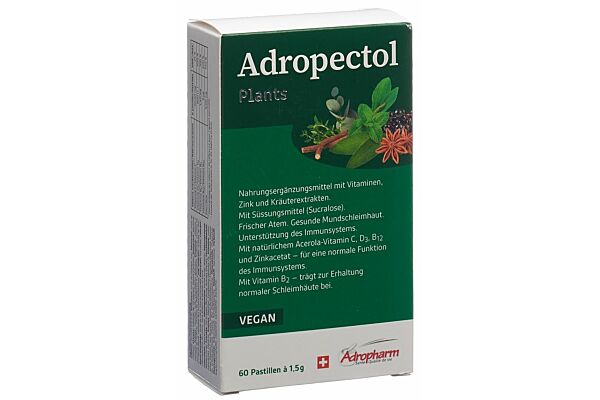 Adropectol Plants Pastillen 60 Stk
