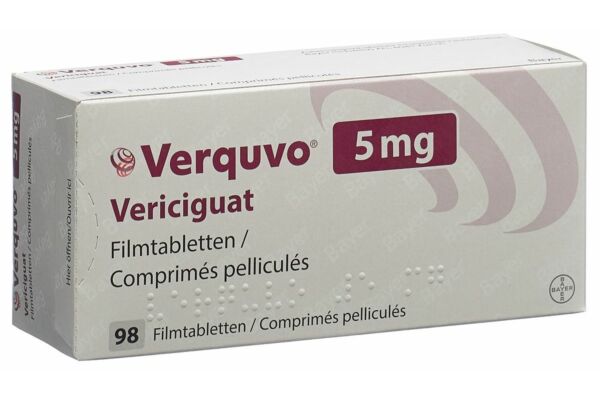 Verquvo Filmtabl 5 mg 98 Stk
