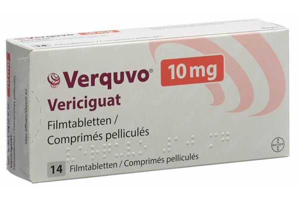 Verquvo Filmtabl 10 mg 14 Stk