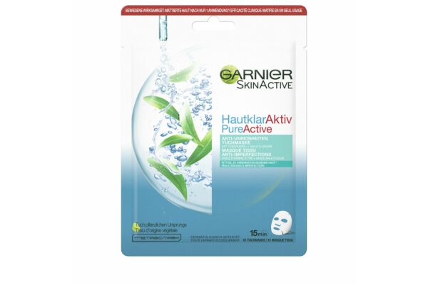 Garnier Pure Active Masque Tissu anti-imperfections 28 g