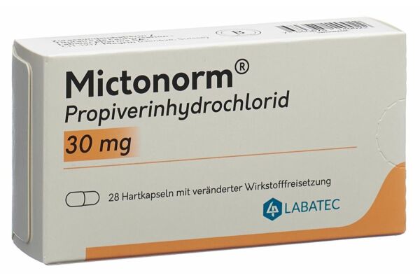 Mictonorm Ret Kaps 30 mg 28 Stk