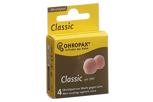 OHROPAX Classic sourdines cire 4 pce