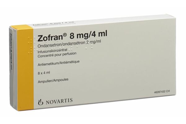 Zofran Inf Konz 8 mg/4ml 8 Amp 4 ml