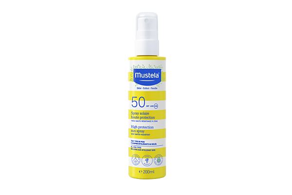 Mustela Solaire spray solaire SPF50 200 ml