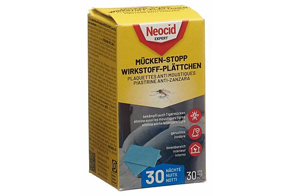 Neocid EXPERT Mückenstopp Nachfüll-Plättchen 30 Stk