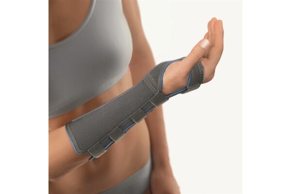 Bort soutien pour l'avant-bras et le poignet XS gauche gris