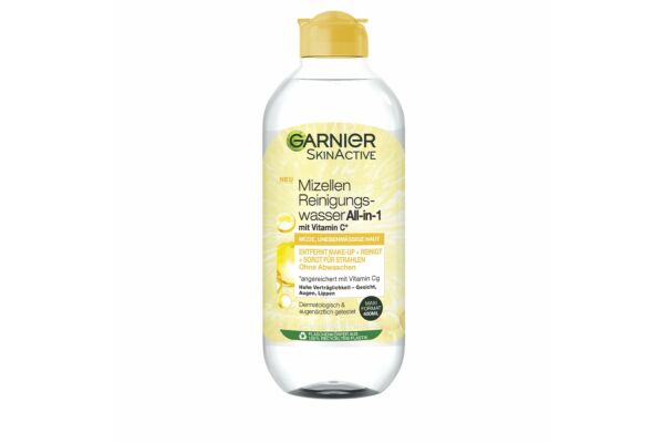 Garnier Vitamin C Mizellen Reinigungswasser Vitamine C Fl 400 ml