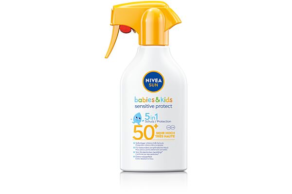 Nivea Protect Sensitive Babies&Kids Trigger LSF50+ Fl 270 ml