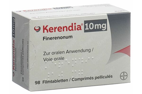 Kerendia Filmtabl 10 mg 7 x 14 Stk