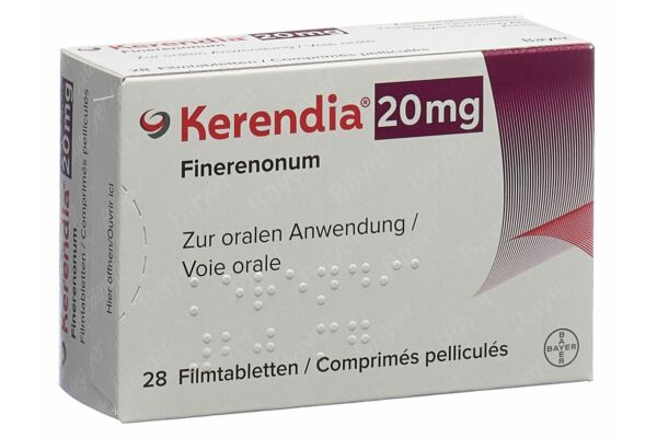 Kerendia Filmtabl 20 mg 2 x 14 Stk