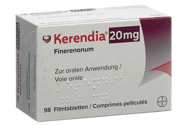 Kerendia Filmtabl 20 mg 7 x 14 Stk