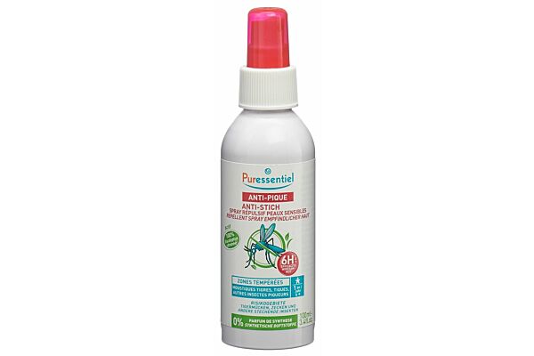 Puressentiel Anti-Pique Spray Répulsif peau sensible 100 ml