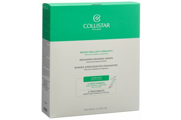 Collistar Body Care Reshap Draining Wraps 2 x 100 ml