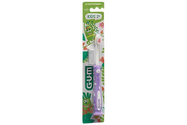 GUM Kids brosse à dents 2-6 ans mauve