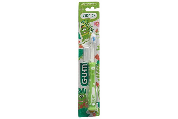 GUM Kids brosse à dents 2-6 ans vert
