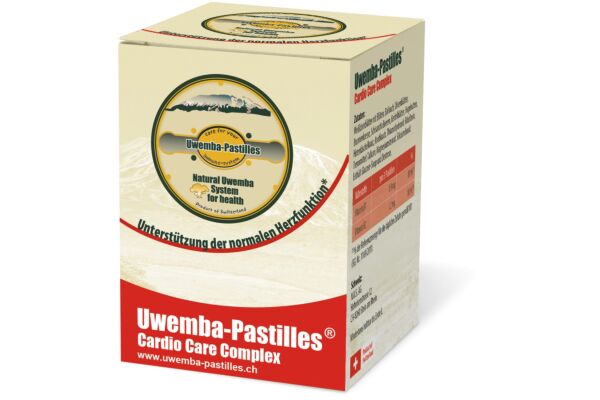 Uwemba-Pastilles Cardio Care Complex 500 mg Ds 135 Stk