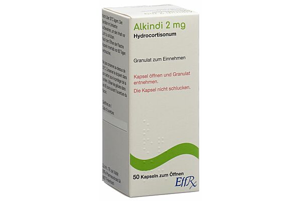 Alkindi Gran 2 mg Kapseln zum Öffnen Fl 50 Stk