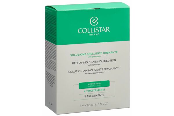 Collistar Body Care Reshap Draining Sol Refill 4 pce