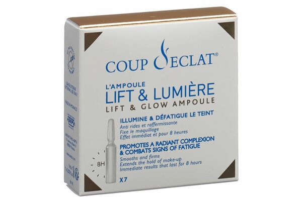 Coup D Eclat Die Ampulle Lift & Glow 7 x 1 ml